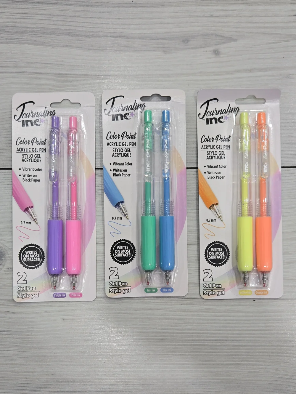 Journaling INC Color Point Gel Pen